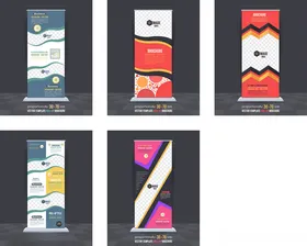 多样创意海报展架模板