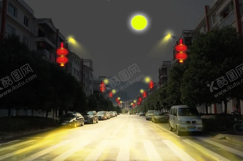 编号：24972406282244379522【酷图网】源文件下载-亮化灯饰效果图