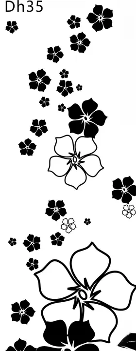 矢量花瓣装饰图案