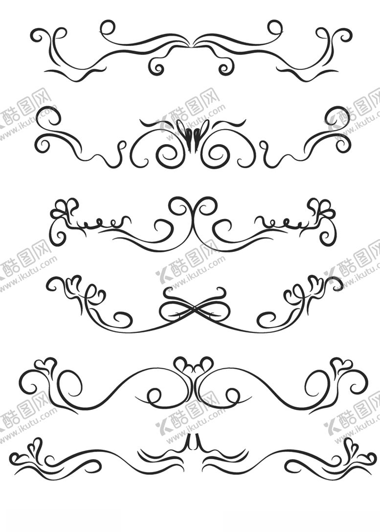 编号：77018810040941021044【酷图网】源文件下载-花边花边素材花边图案花纹