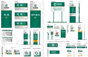 学校导视牌导向牌