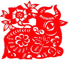 牛年剪纸