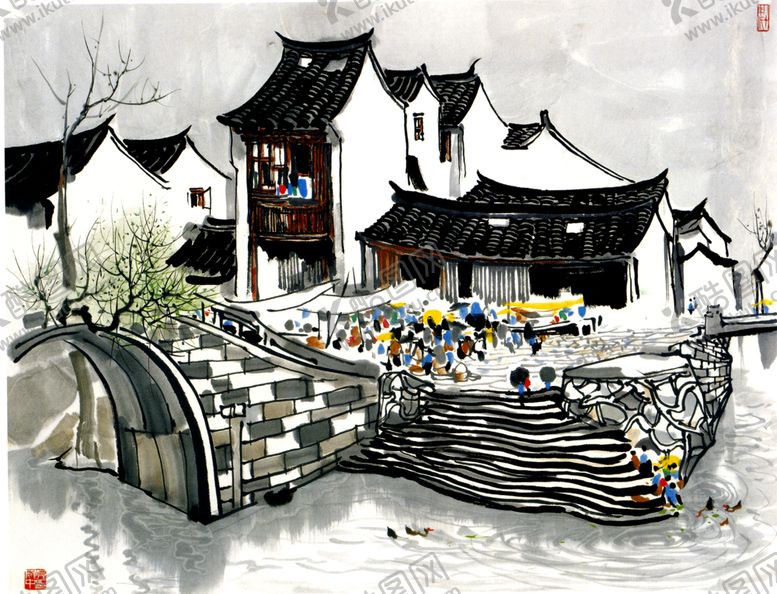 编号：71857005070253011311【酷图网】源文件下载-山水风景水墨国画