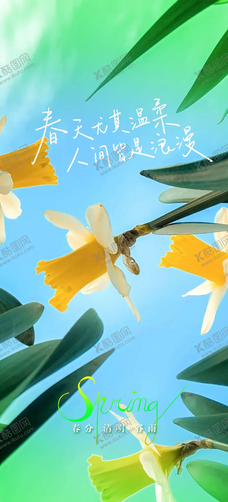 编号：73982609200524525986【酷图网】源文件下载-春分清明谷雨节气海报