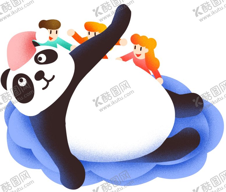 编号：86415405160134592546【酷图网】源文件下载-卡通熊猫