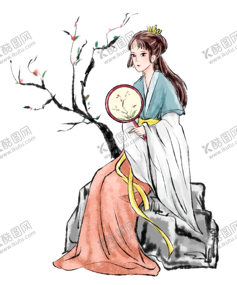 编号：87749505041926226173【酷图网】源文件下载-古代女子