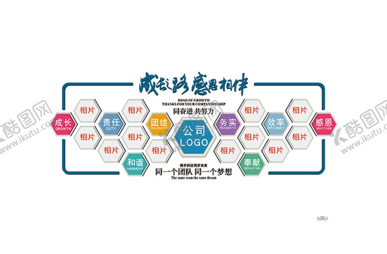编号：86277501240839153098【酷图网】源文件下载-公司文化墙