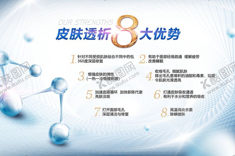 编号：72856009151055110593【酷图网】源文件下载-护肤海报 8大优势