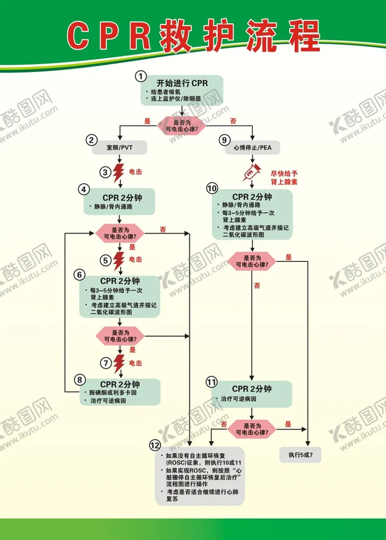 编号：14352301291918039288【酷图网】源文件下载-CPR救护流程