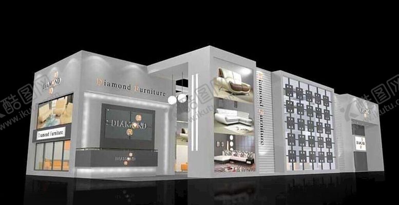 编号：24325901260142539904【酷图网】源文件下载-展览3D模型