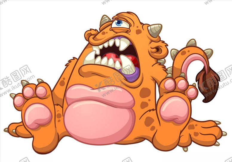 编号：44059709242019187229【酷图网】源文件下载-卡通怪兽