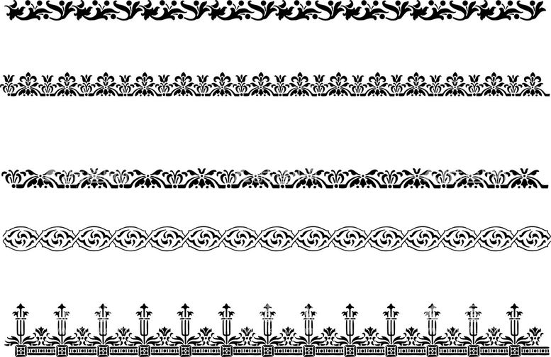 编号：48873101211428287524【酷图网】源文件下载-装饰边框花纹花边