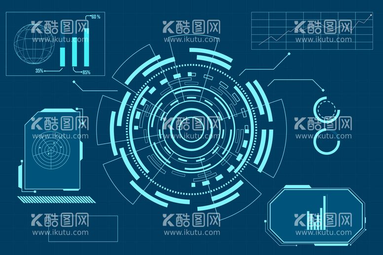 编号：55256910152354268595【酷图网】源文件下载-科技信息图素材