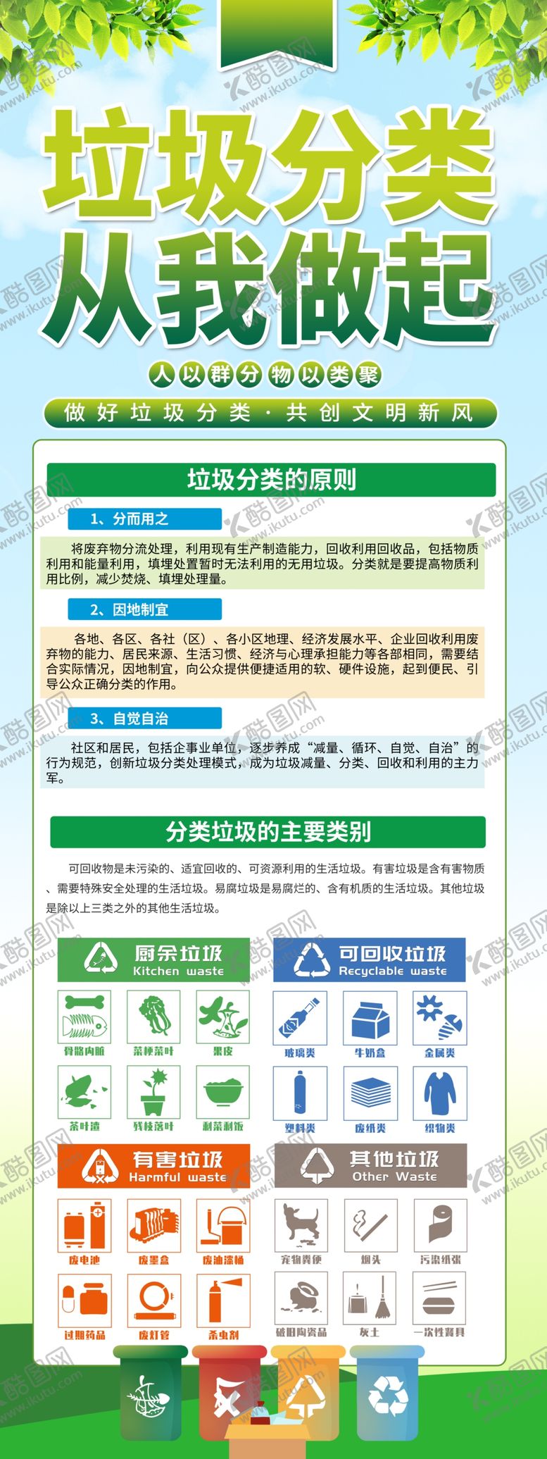 编号：86448201191650301594【酷图网】源文件下载-垃圾分类