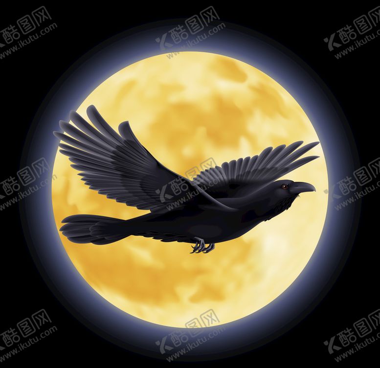 编号：44928210080206331768【酷图网】源文件下载-乌鸦