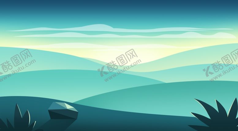 编号：77796410042307524886【酷图网】源文件下载-风景插画