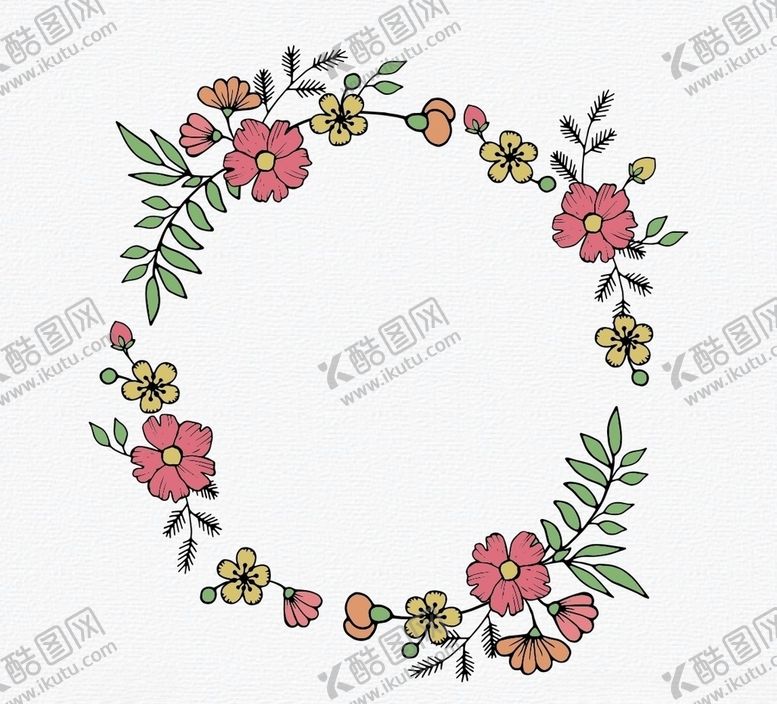 编号：11450909211416288937【酷图网】源文件下载-花环