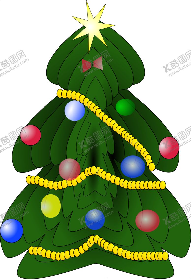 编号：18744210111350333743【酷图网】源文件下载-圣诞树