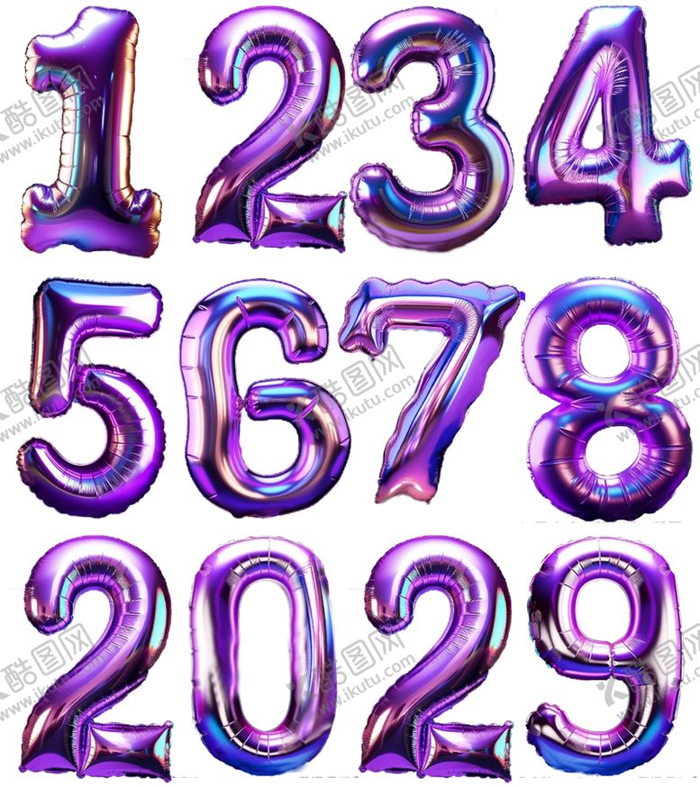 编号：89633902170208188299【酷图网】源文件下载-数字气球