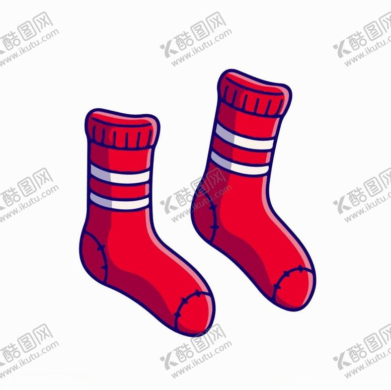 编号：29423103251430023119【酷图网】源文件下载-卡通袜子