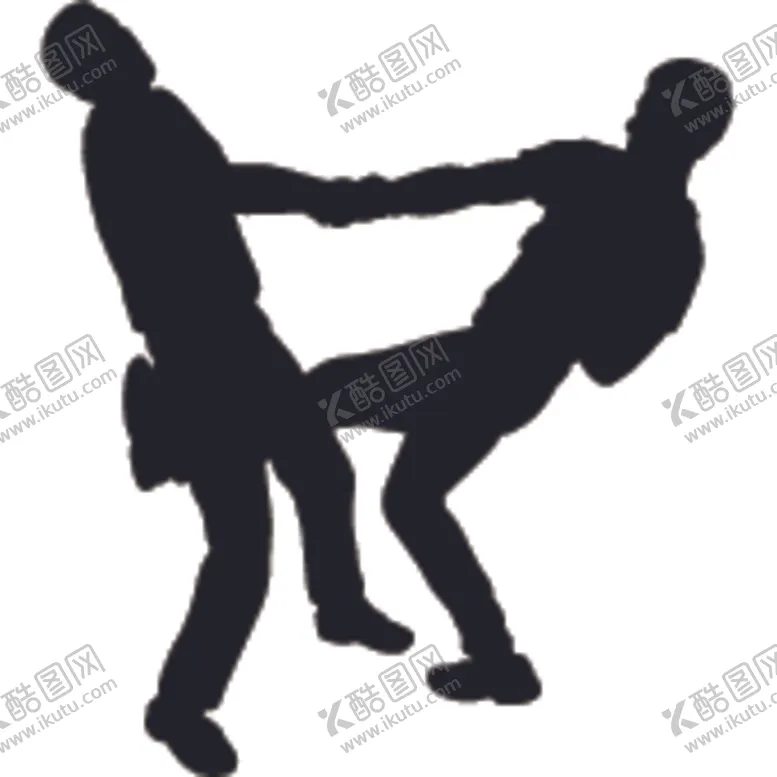 编号：53864906151121445567【酷图网】源文件下载-武术格斗剪影