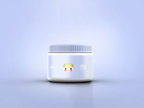 保健品瓶样机