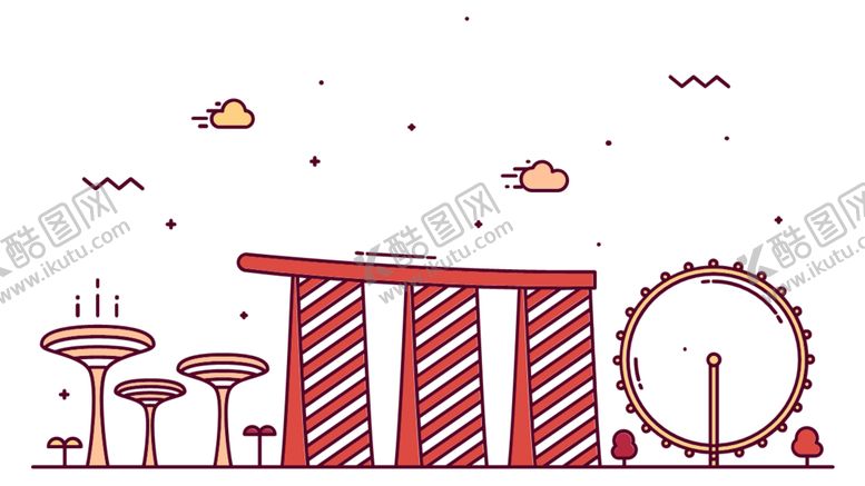 编号：17078510081828178597【酷图网】源文件下载-城市地标建筑素材