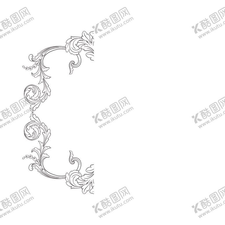 编号：69477604300910033800【酷图网】源文件下载-欧式装饰花纹图案