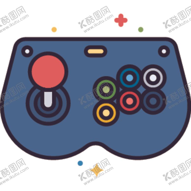 编号：25294710252102055457【酷图网】源文件下载-街机控制器图标