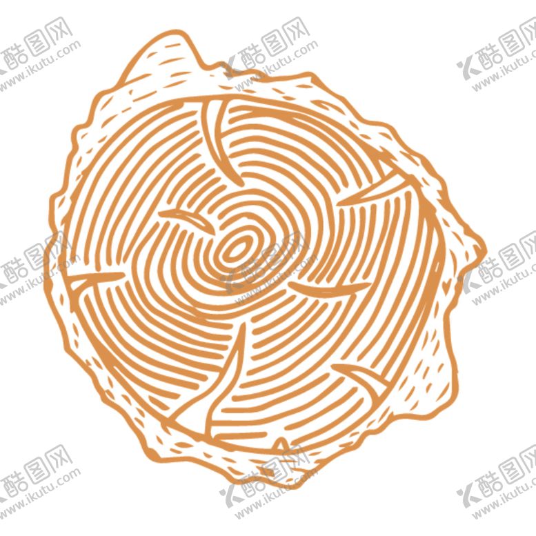 编号：63243210271636364901【酷图网】源文件下载-年轮木纹装饰图案