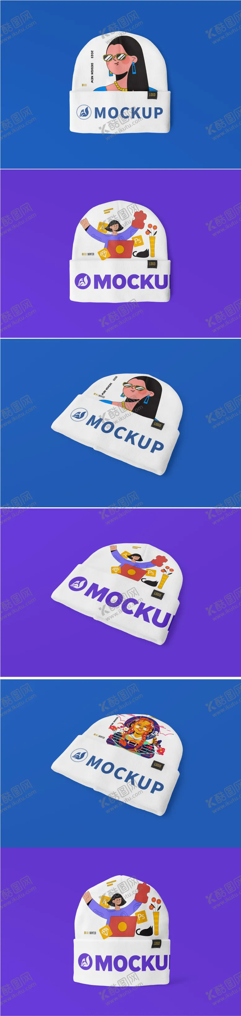 编号：72389812251317227660【酷图网】源文件下载-VI提案样机针织帽