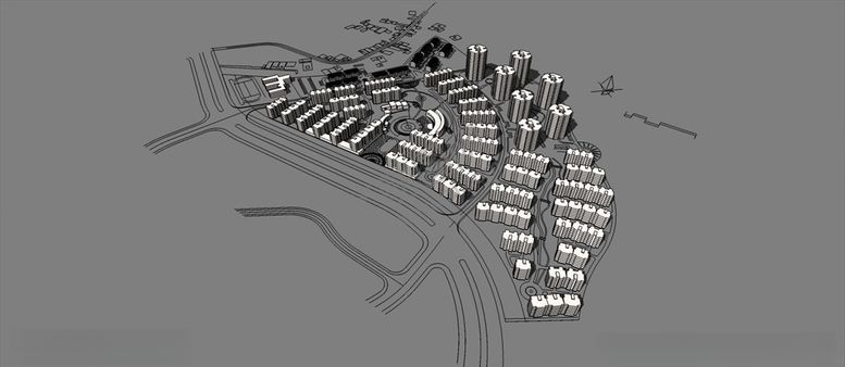 编号：31621910101555483693【酷图网】源文件下载-小区规划空模