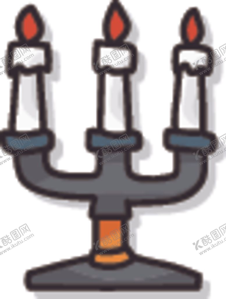 编号：52960304171223003975【酷图网】源文件下载-烛台