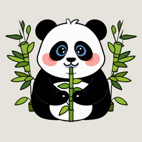 卡通熊猫