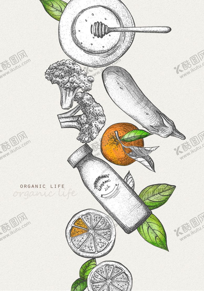 编号：13662509270410154081【酷图网】源文件下载-生活用品线稿