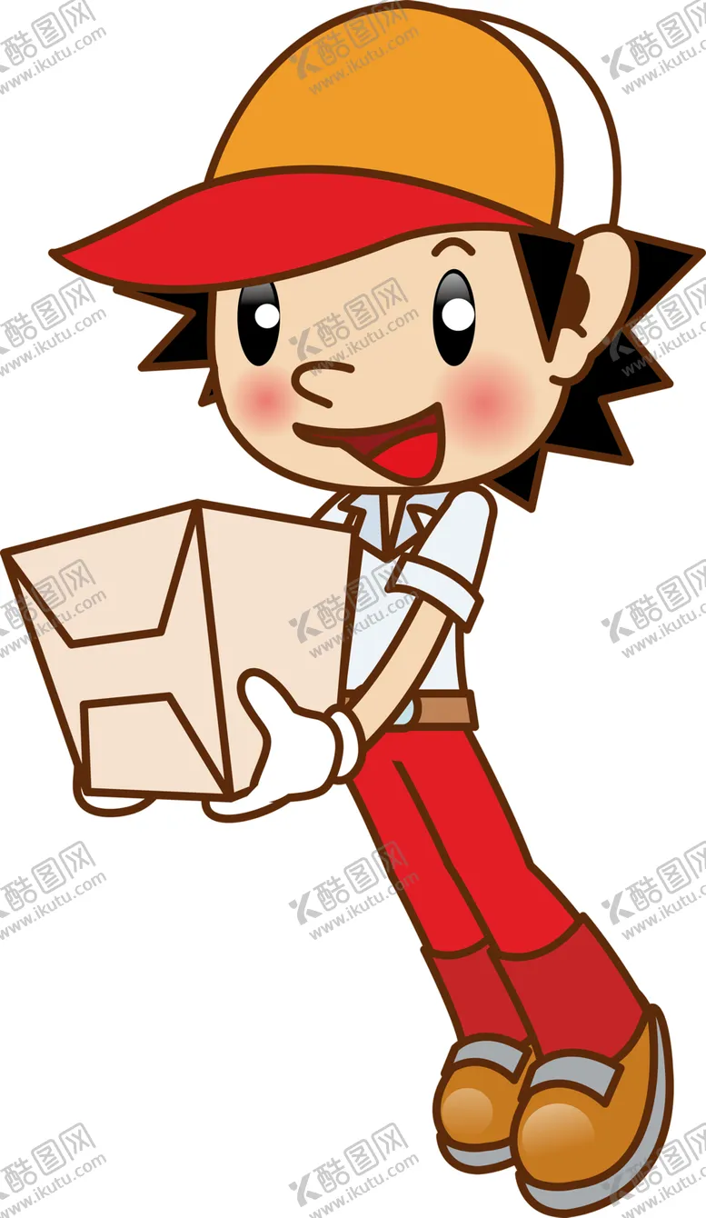编号：89124003200124376285【酷图网】源文件下载-快递小哥