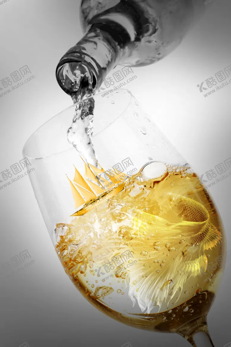 编号：86924510040552272538【酷图网】源文件下载-餐厅酒杯装饰画
