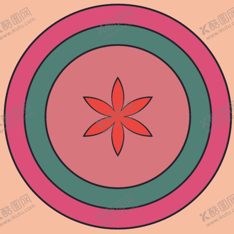 编号：83274910012315307454【酷图网】源文件下载-波西米亚风格花纹图案