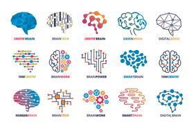 创意大脑图案