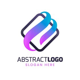 商务简约抽象几何logo设计