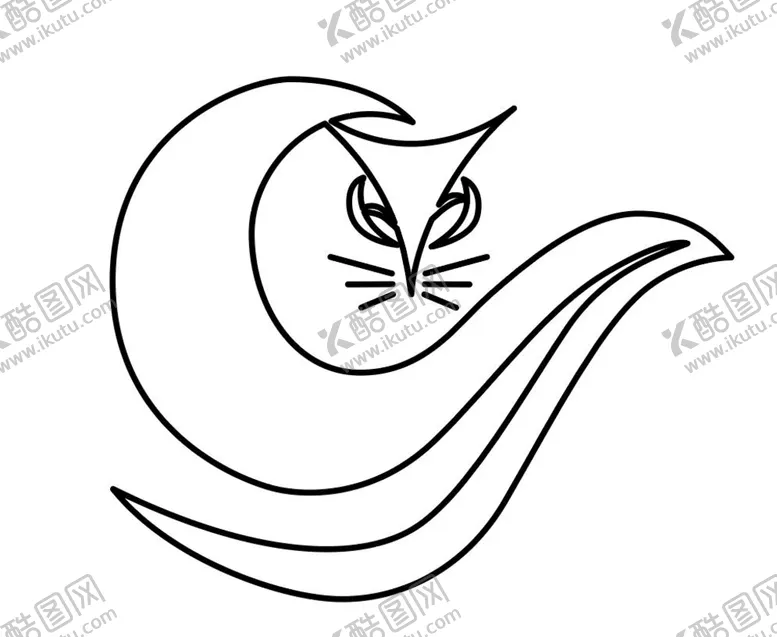 编号：16037510141942443065【酷图网】源文件下载-LOGO 刺青 猫 哥特 纹身
