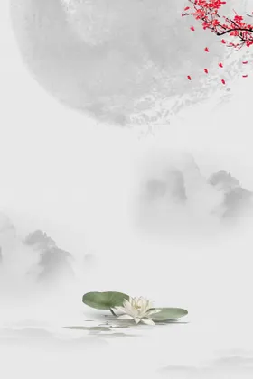 中国风背景古典图片水墨模版