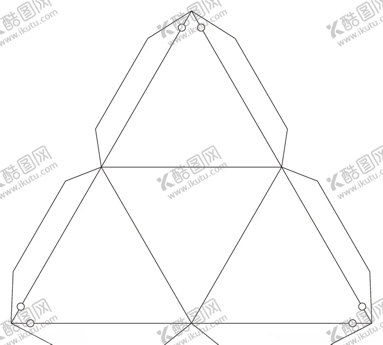 编号：61956906240934148691【酷图网】源文件下载-三角包装平面图