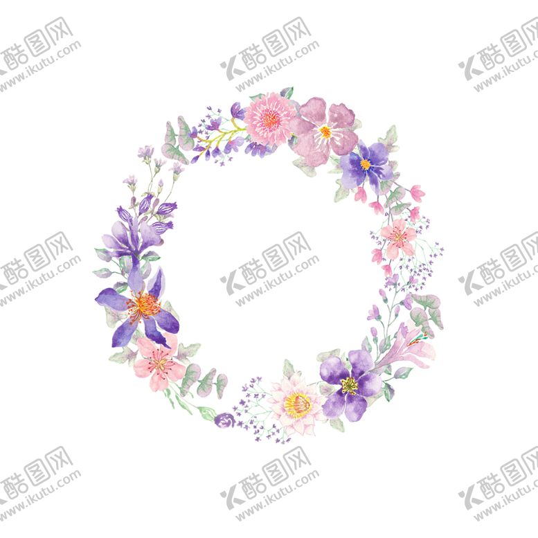 编号：54189010091048143496【酷图网】源文件下载-优雅花环
