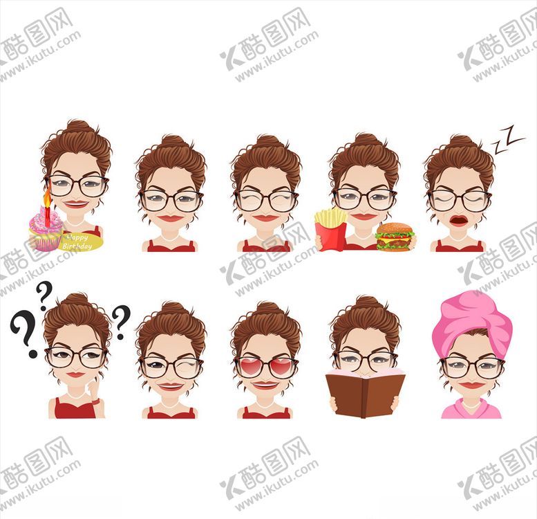 编号：56539207060558305405【酷图网】源文件下载-卡通人物
