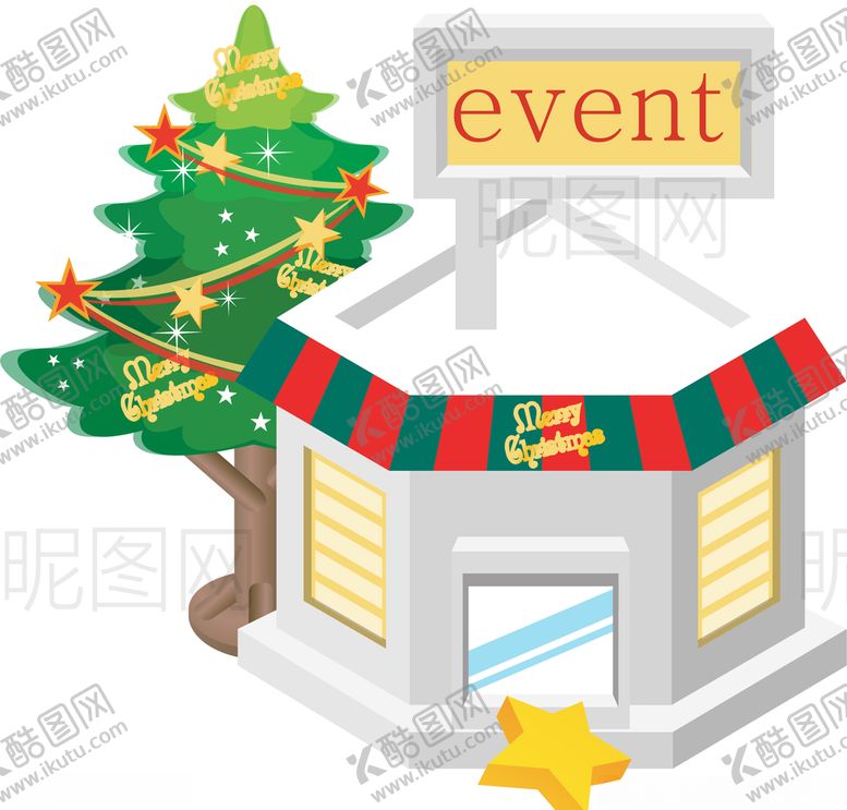 编号：37983510212213181116【酷图网】源文件下载-圣诞屋