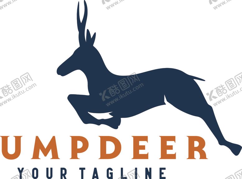 编号：77665709261611522544【酷图网】源文件下载-鹿头标志