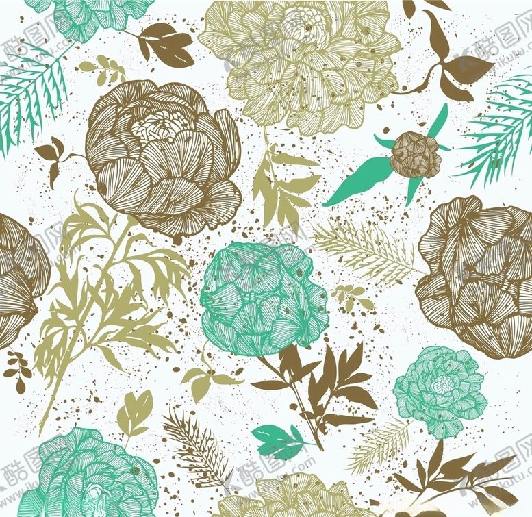 编号：87166107141057446298【酷图网】源文件下载-手绘花