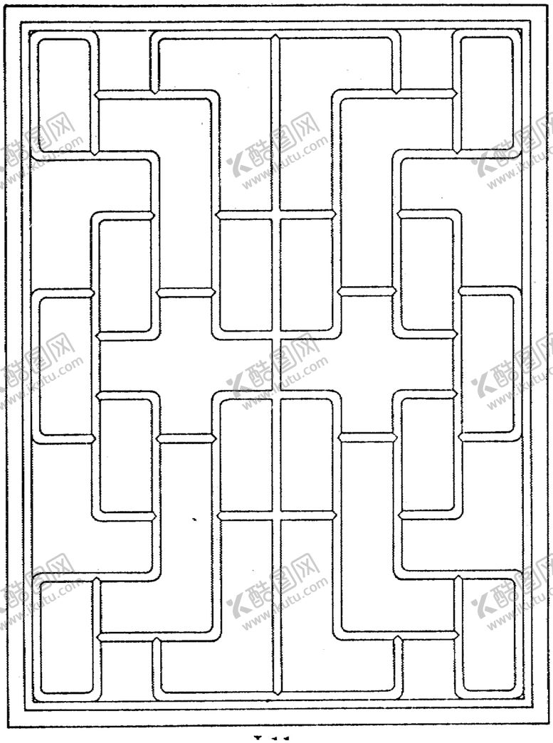 编号：44660609190736272228【酷图网】源文件下载-镂空花图案