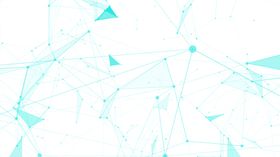 科技感三角面素材背景点线